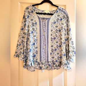 Womens Cynthia Rowley Top Sz 3X